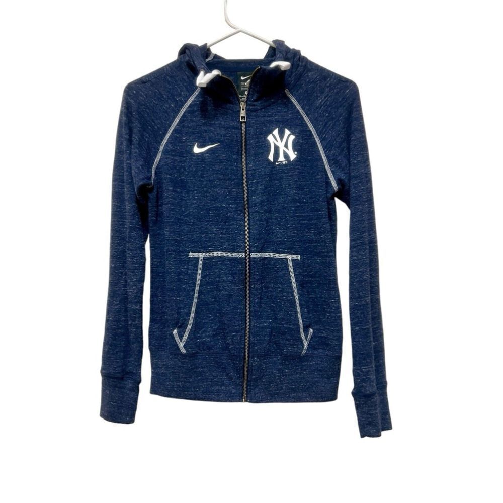 Nike New York Yankees MLB Full Zip Gym Sweatshirt Hoodie Size XS NWOT Women’s